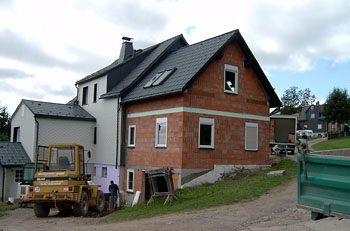 Modernisierung und Ausbau von Häusern